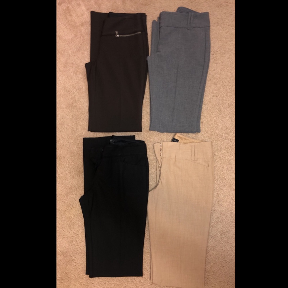 The Limited and Express dress pants